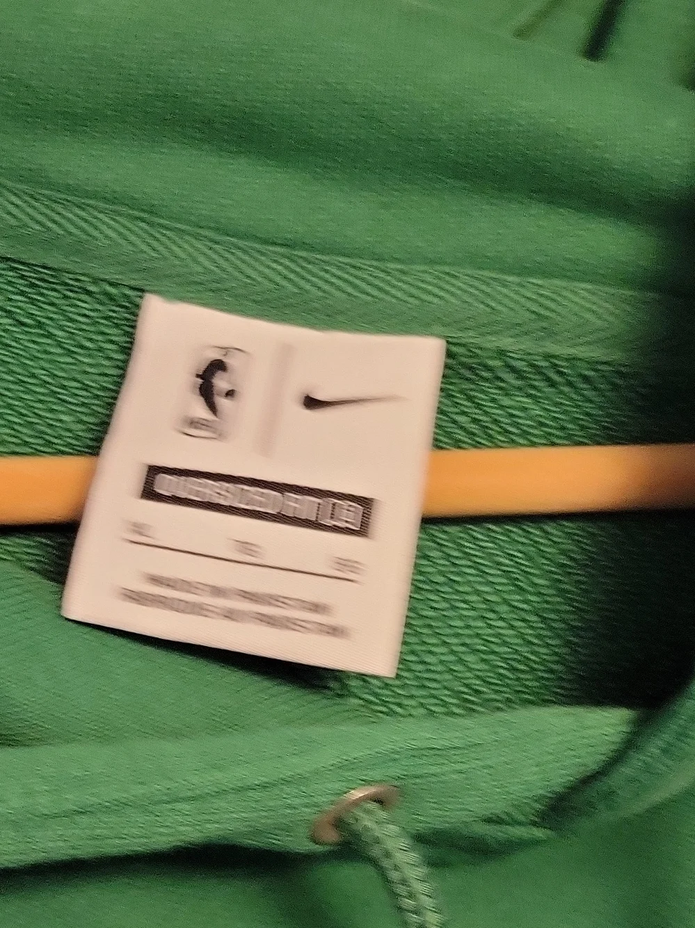 Nike Green Dallas Crewneck Sweatshirt with NBA and Swoosh Logos